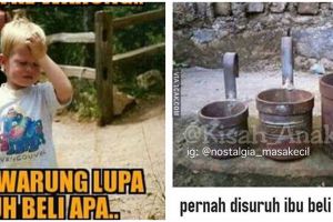 13 Momen disuruh emak belanja ke warung, auto nostalgia