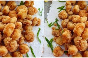 Resep dan cara membuat dori popcorn, cocok jadi lauk dan camilan