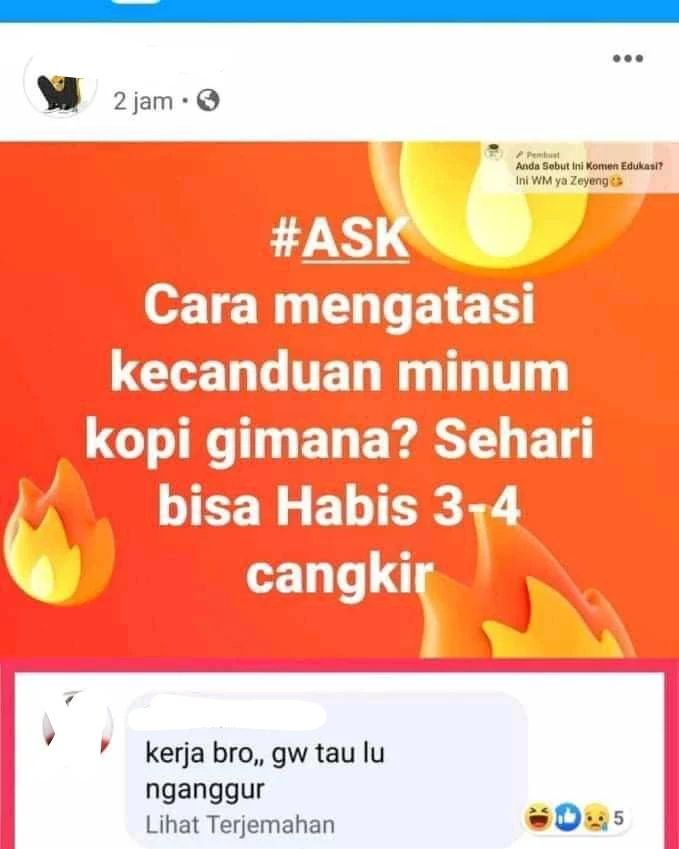 13 Balasan lucu di status FB ini nyeleneh tapi ada benarnya
