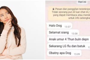 17 Chat lucu salah satu kata ini bikin yang baca gagal paham
