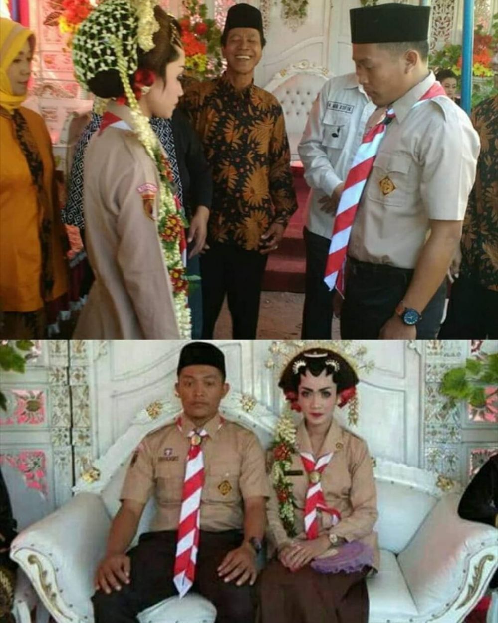 11 Momen lucu foto bareng pasangan ini gagal romantis