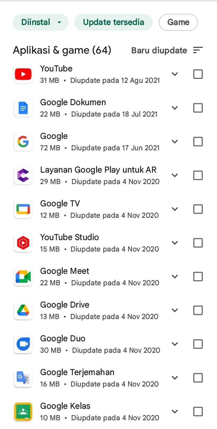 Cara hentikan pembaruan otomatis di aplikasi Android, jadi hemat kuota