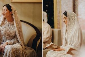 11 Momen pengajian jelang pernikahan Putri Tanjung, penuh haru
