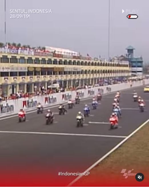 MotoGP kenang balapan di sirkuit Sentul tahun 1997, ini 11 potretnya
