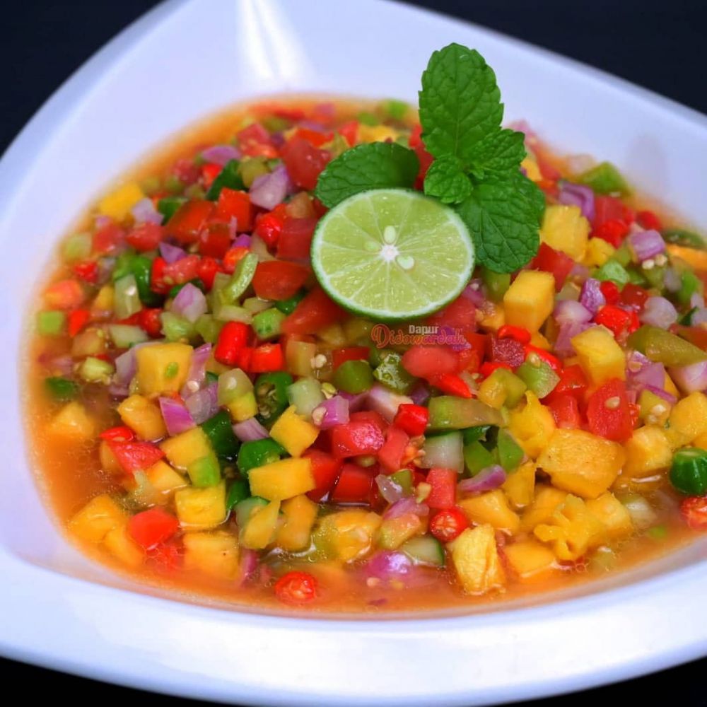 20 Resep kreasi sambal dabu-dabu, praktis dan pedasnya bikin nagih