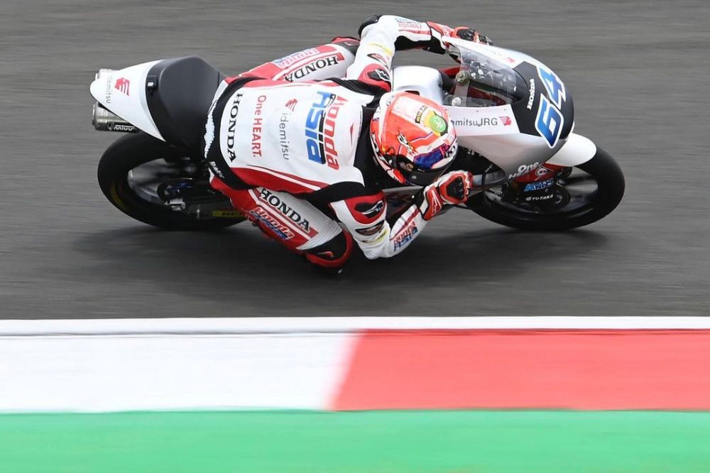 Mario Aji start ketiga di Moto3 Mandalika, perdana dalam 25 tahun