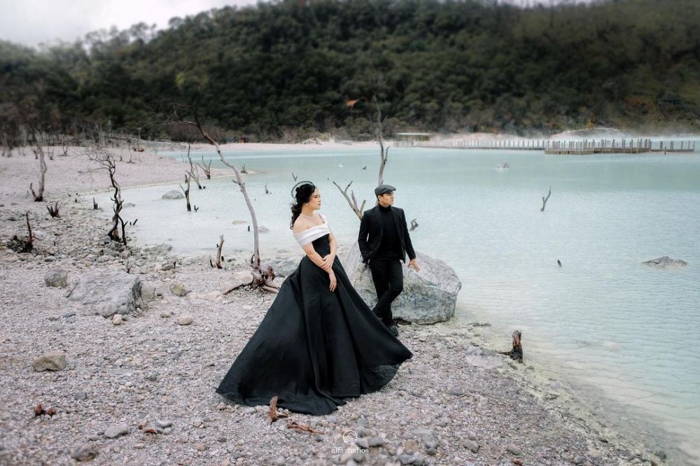 prewedding masayu clara dan qausar harta instagram