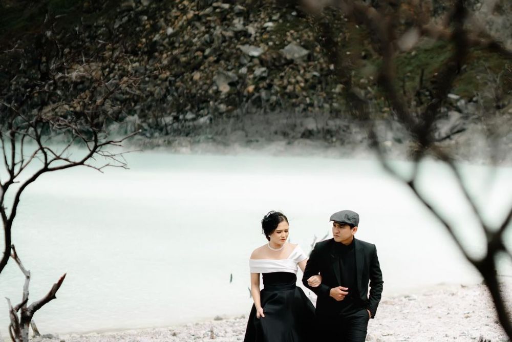 prewedding masayu clara dan qausar harta instagram