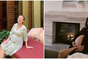 Gaya outfit hamil 9 mantan artis cilik, Nikita Willy casual chic