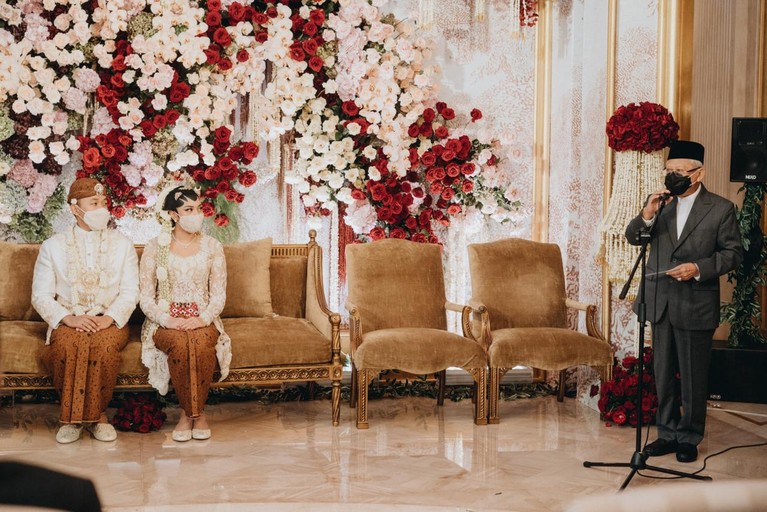 11 Momen akad nikah Putri Tanjung, Jokowi dan SBY jadi saksi