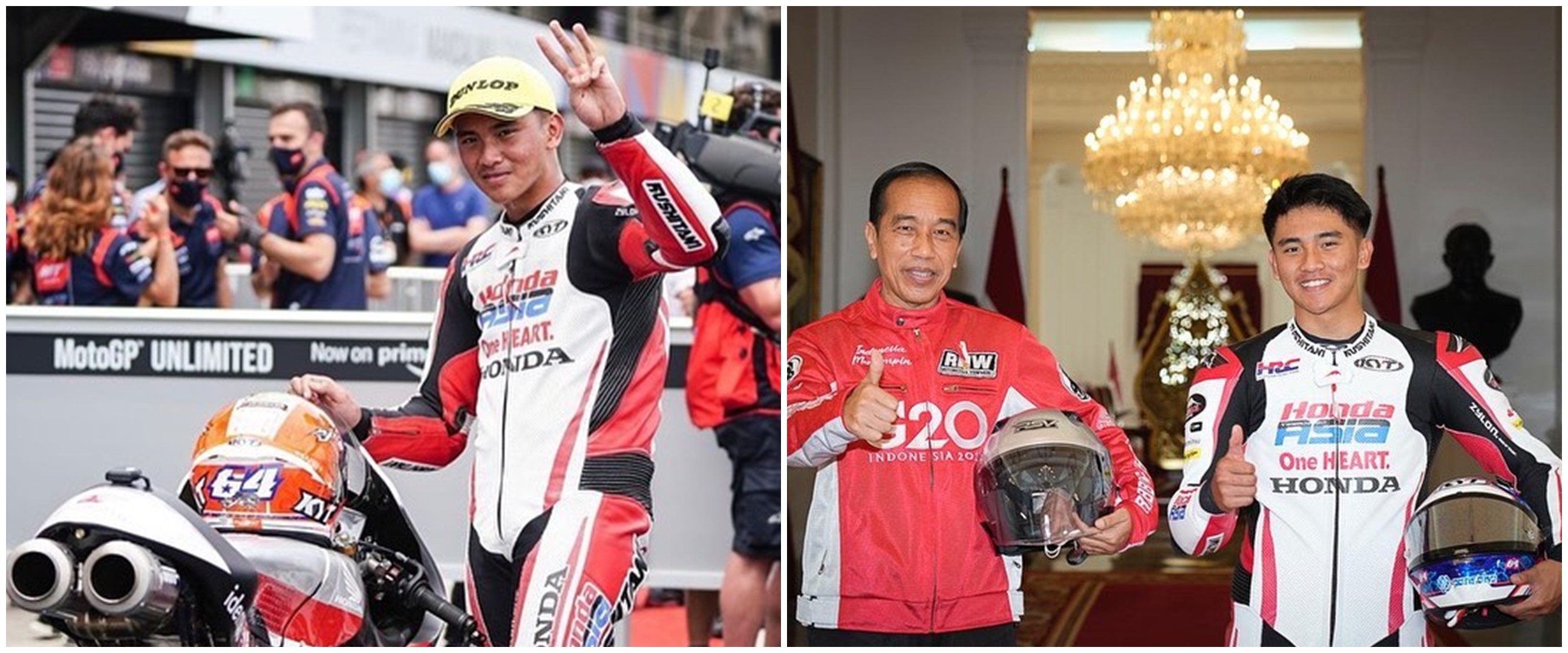 Mario Aji finish ke-14 kelas Moto3 di MotoGP Mandalika