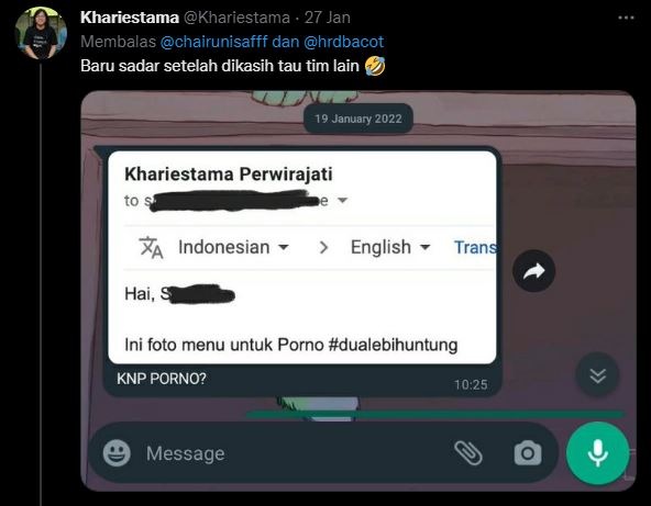 11 Chat typo balas pesan rekan kerja, salah kirim ke bos bikin tegang
