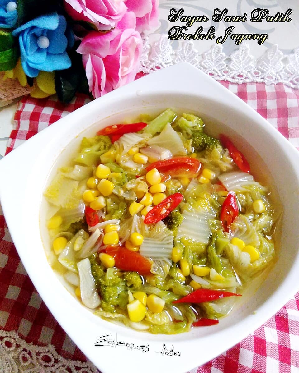 20 Resep kreasi sayur sawi putih, enak, simpel, dan menggugah selera