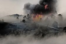 Pesawat membawa 133 penumpang jatuh di China