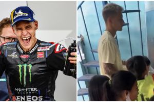 Momen Fabio Quartararo traktir anak-anak makan es krim di Lombok