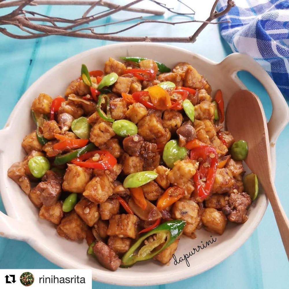 13 Resep olahan tempe pedas, enak, sederhana, dan praktis