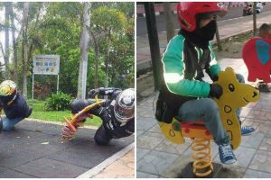 11 Potret lucu orang dewasa bertingkah bak bocah ini bikin heran