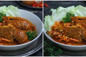 Resep lobster saus Padang, nikmat dan pedasnya bikin nagih