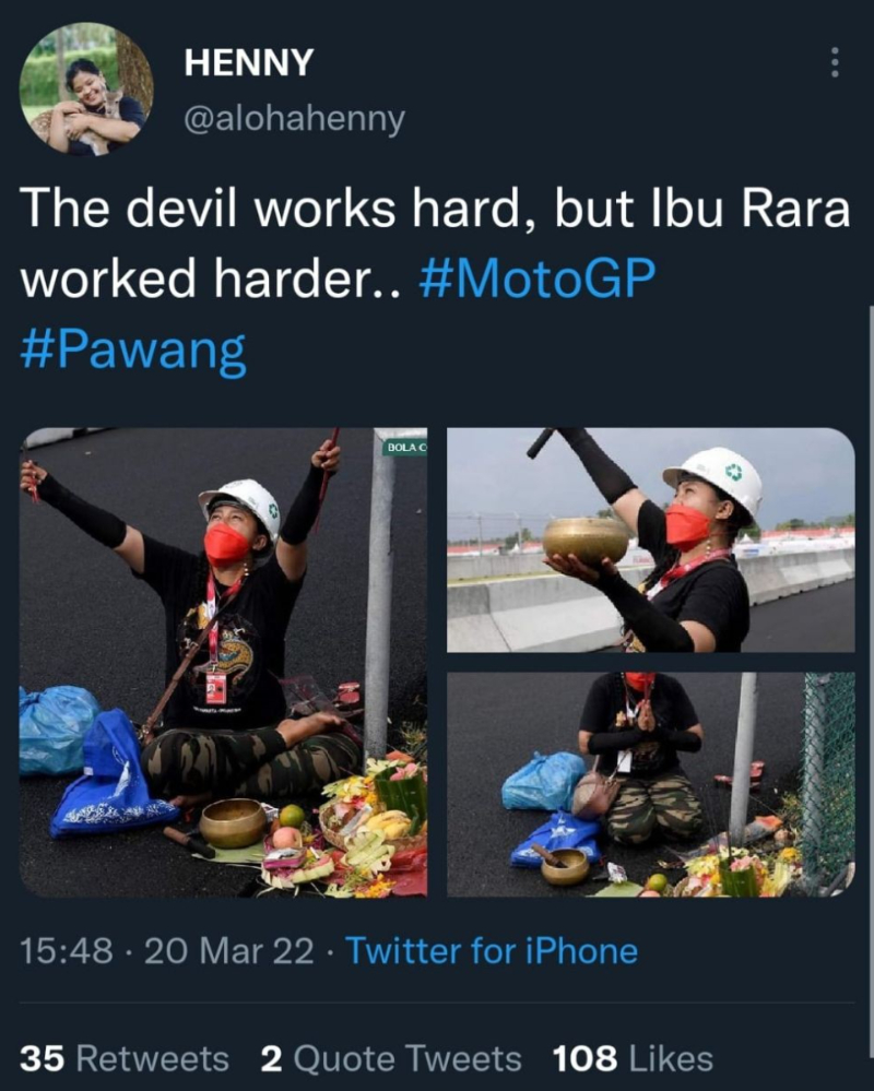 11 Meme pawang hujan MotoGP Mandalika, bikin warganet terhibur
