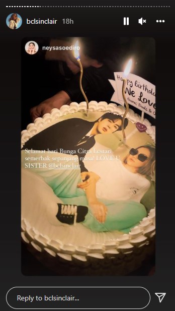 9 Momen ultah Bunga Citra Lestari, kehadiran Luna Maya & Ariel disorot