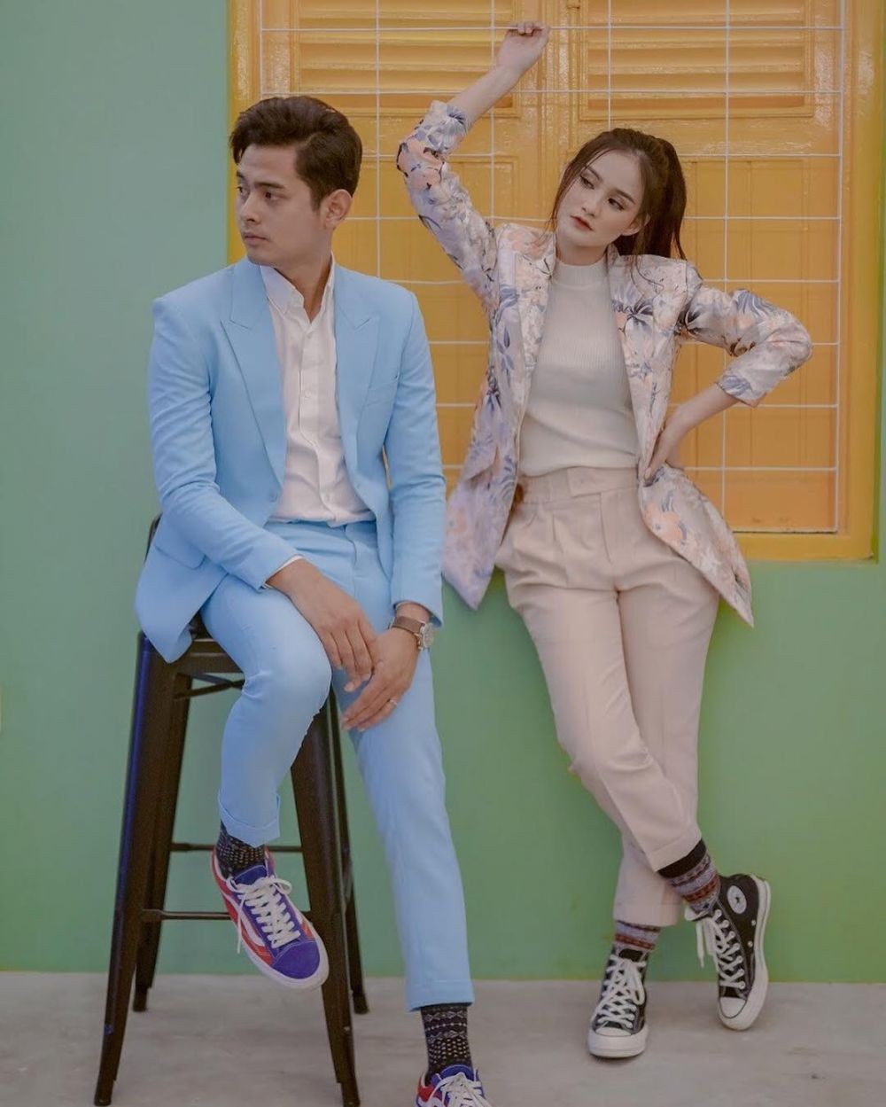 Potret prewedding 9 artis FTV, Masayu Clara usung konsep Korean style