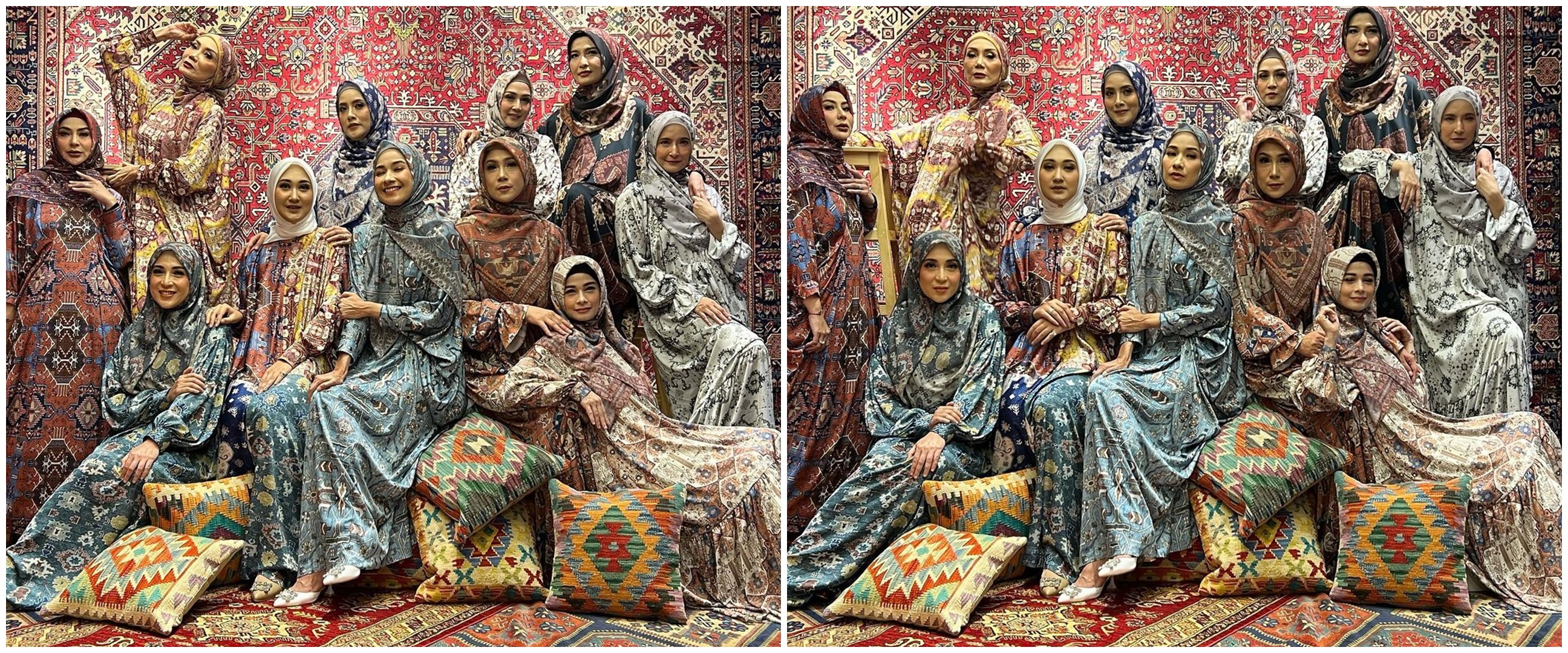 7 Momen reunian aktris sinetron era 90-an, kompak berhijab