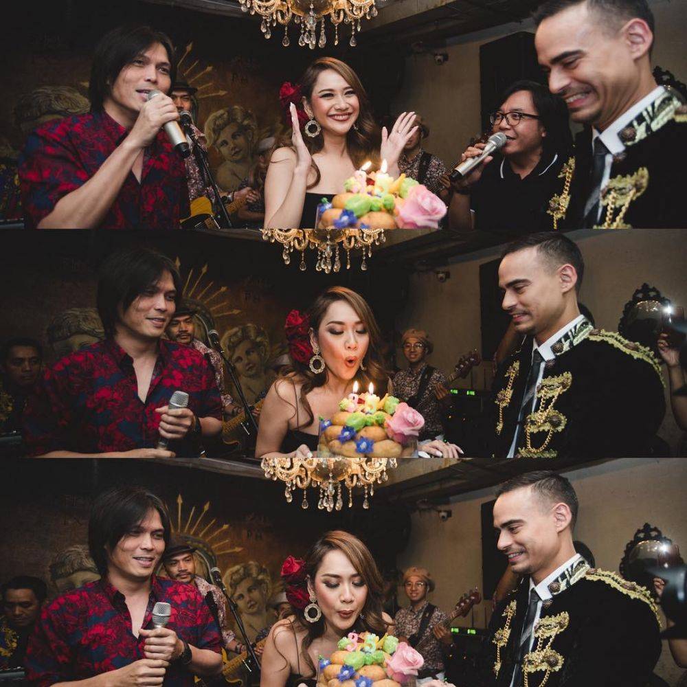7 Potret kue ulang tahun Bunga Citra Lestari, sederhana hingga elegan