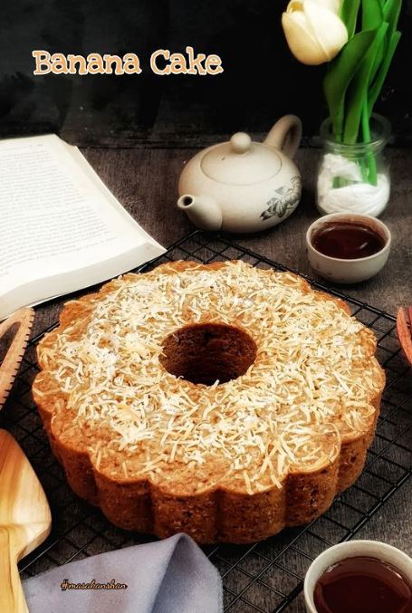 31 Resep bolu pisang panggang, enak, lembut, dan antibantat