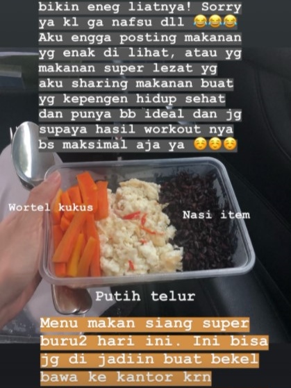 8 Cara Sabrina Chairunnisa masak menu sehat, cocok buat diet