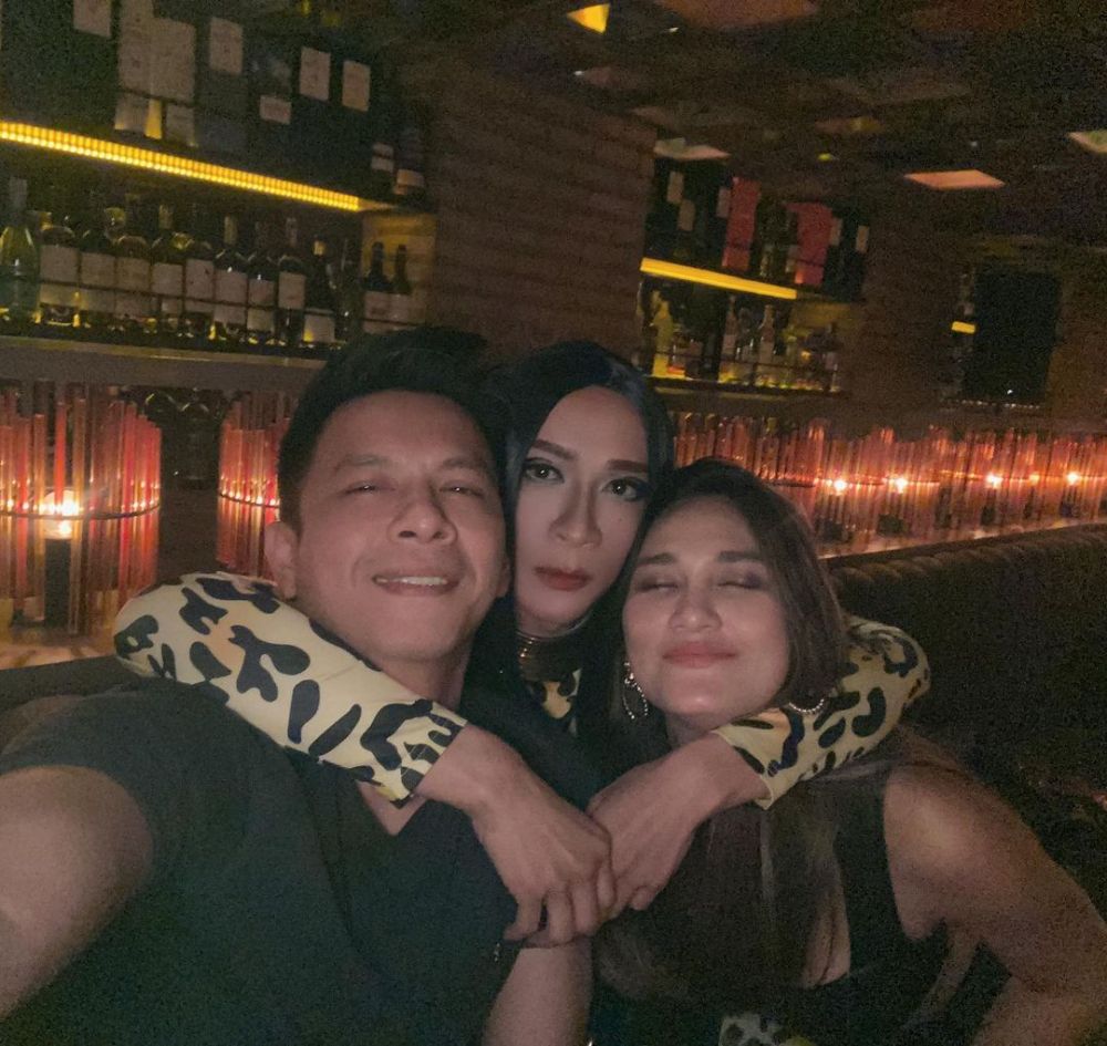 Heboh momen Luna Maya dan Ariel Noah foto bareng, didoakan berjodoh