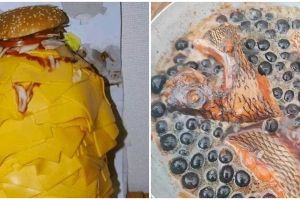 11 Potret lucu topping makanan ini bikin heran lihatnya