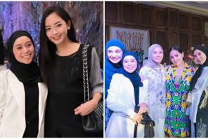 7 Gaya Lesty Kejora di acara launching busana Nagita Slavina, elegan