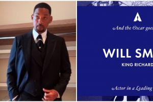 Raih aktor terbaik di Oscar 2022, Will Smith menangis haru