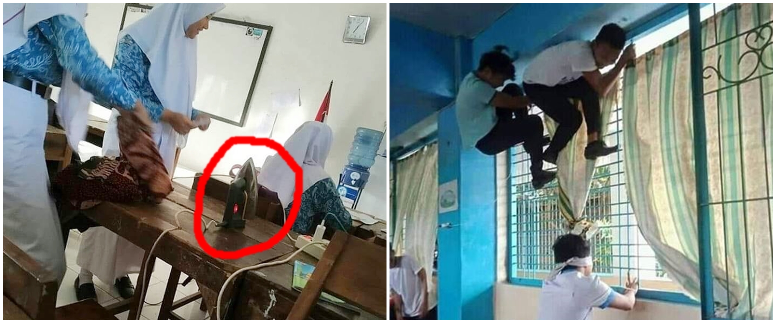 21 Kelakuan absurd siswa di kelas ini bikin guru pusing kepala