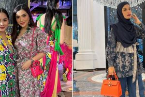 Gaya 11 seleb hadiri launching busana Nagita Slavina, Ashanty elegan