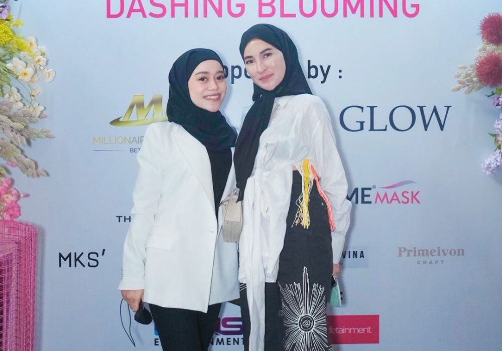 9 Gaya Nagita Slavina di acara launching bisnisnya, simpel dan feminin