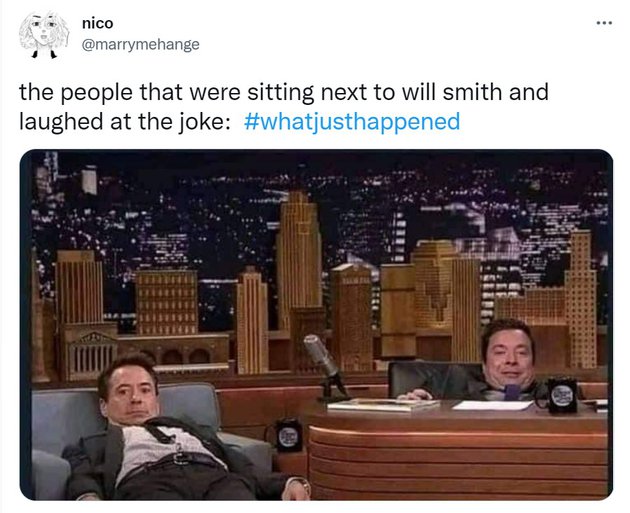 15 Meme lucu Will Smith tampar Chris Rock di Oscar, ngakak abis
