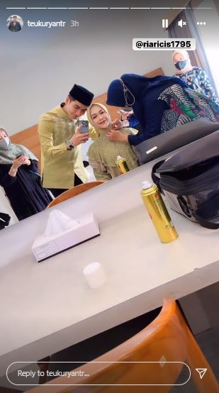 11 Momen pengajian empat bulanan kehamilan Ria Ricis, penuh khidmat