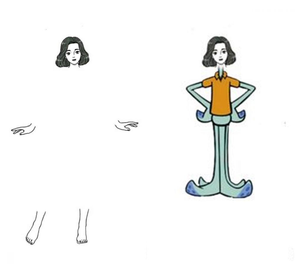 11 Gambar hasil imajinasi pengguna FB ini kreatif tapi bikin ngakak