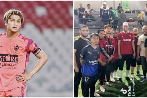 5 Potret Rizky Billar dan geng pengajian, main bola diselingi dakwah