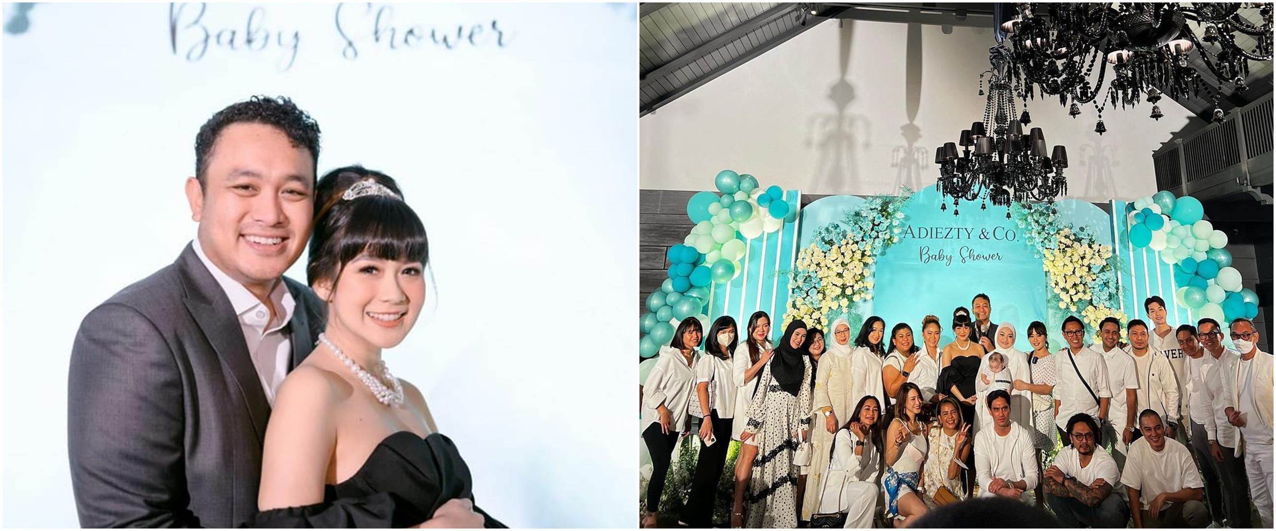 11 Potret baby shower Adiezty Fersa, penampilannya disorot