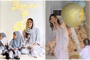 11 Momen tasyukuran 4 bulan kehamilan anak ketiga Yasmine Wildblood