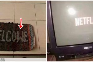 13 Tulisan lucu di benda sehari-hari, penampakannya bikin nyengir