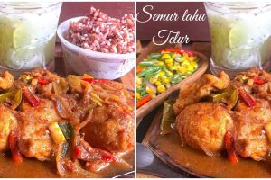 Resep semur tempe telur, enak, mudah dibuat, dan menggugah selera
