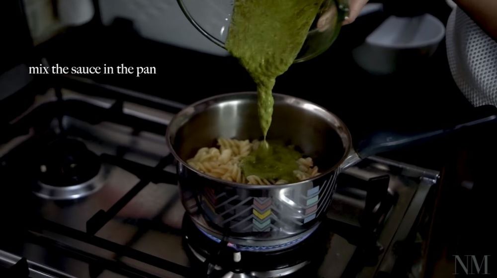 9 Langkah praktis Nasya Marcella bikin pasta bayam, menggugah selera