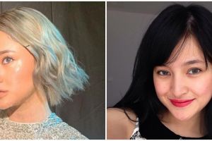 Kini berwarna pink, ini 7 transformasi gaya rambut Marshanda