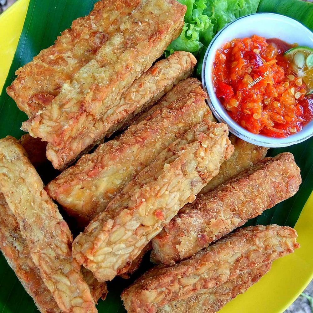 Resep tempe goreng bumbu gurih, simpel dan enak buat sahur Ramadhan