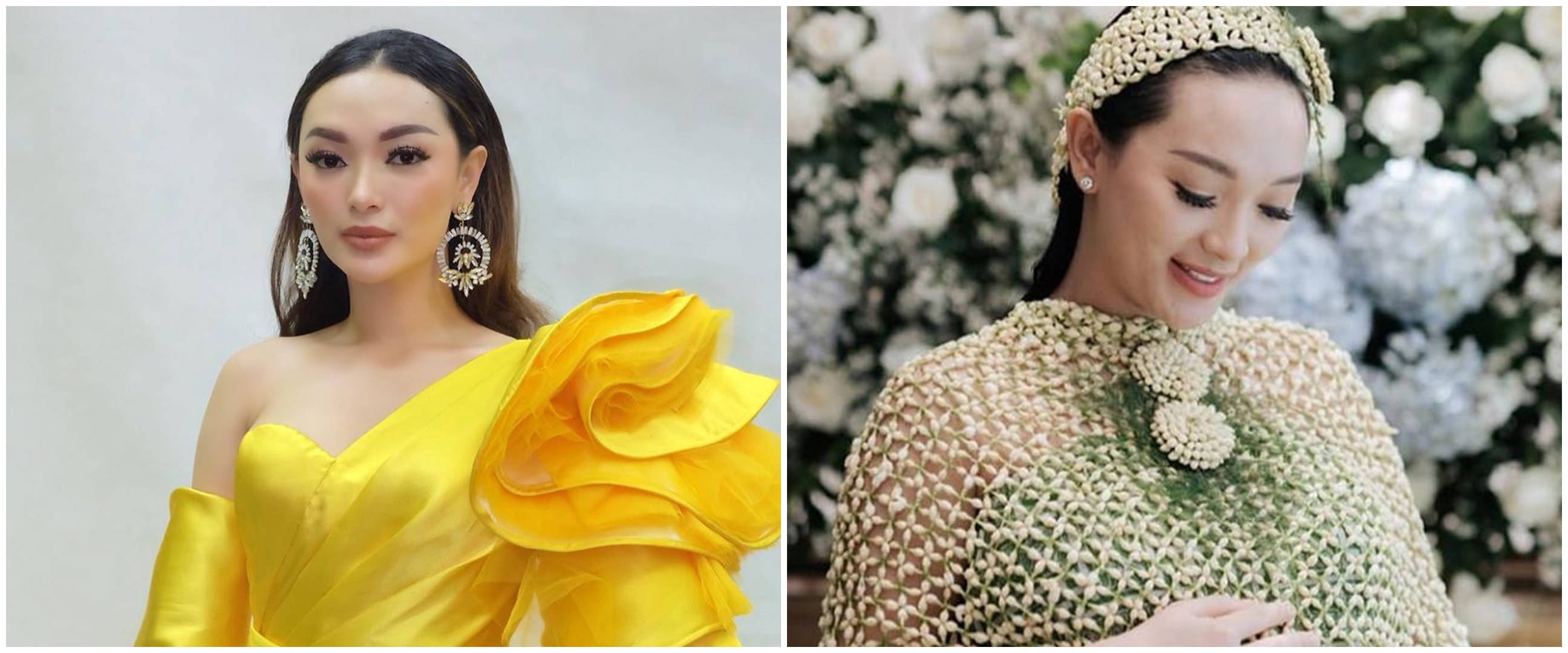 7 Gaya Zaskia Gotik pamer baby bump anak kedua, simpel pakai dress