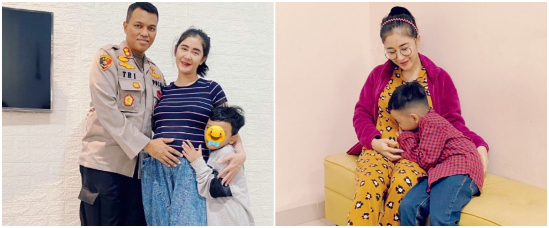 Hamil anak kedua di usia 40, 9 potret Uut Permatasari pamer baby bump