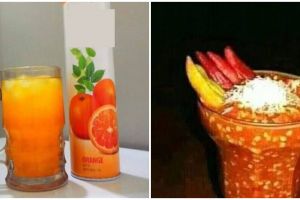 11 Penampakan nyeleneh minuman kelihatan segar, aslinya menipu mata